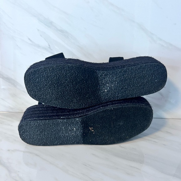 Lulus Espadrilles Sandals Black Platform Size 9 Ankle Strap Adjustable - Picture 13 of 13